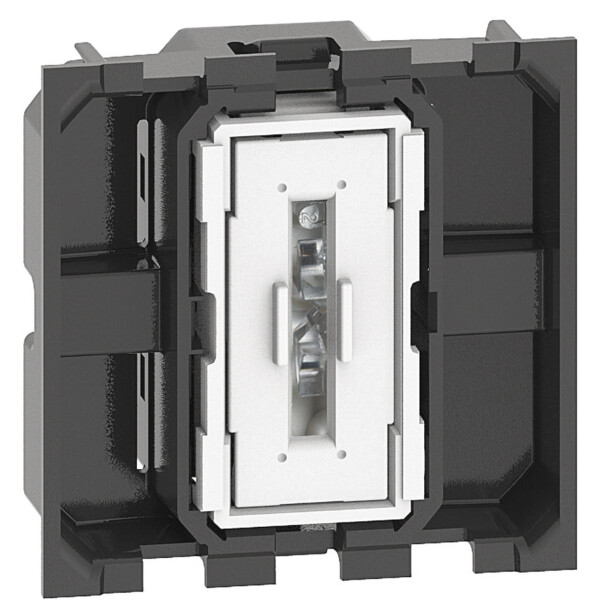 Poussoir Noir 2 Modules Living Now Bticino Cofrel – Contact NO - Bticino Cofrel - BTK4005M2A