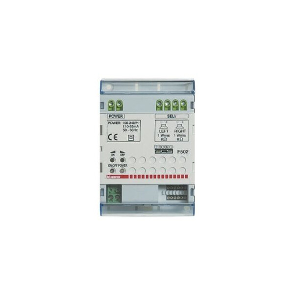 Amplificateur 4 modules DIN - Bticino Cofrel - F502