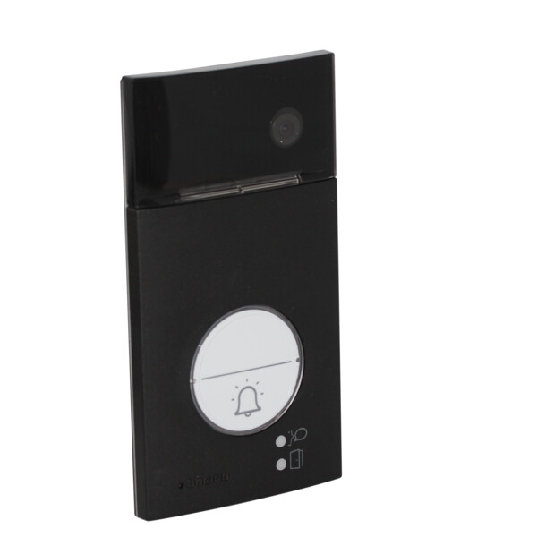 Platine de rue Linea 3000 Bticino Cofrel - vidéo avec controle d'accès - 110° - 80dB - saillie - aluminium - IP54 - IK10 - noir - Bticino Cofrel - BT343093