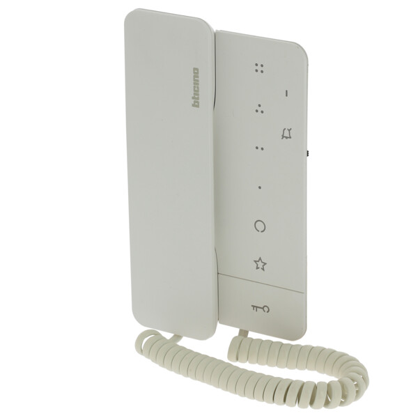 Poste Intérieur Audio Classe 100 BTicino – avec Combiné - Bticino Cofrel - BT344292
