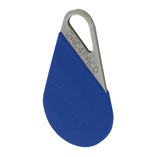 Badge de proximité Bticino Mifare 13,56 MHz pour contrôle d'accès VIGIK® - bleu - Bticino Cofrel - BT348243