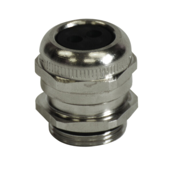 Presse-étoupe NEWCAP-MS - ISO 20 - Multi-câbles 3xØ5 - laiton nickelé - IP66/68 - Capri - 187534