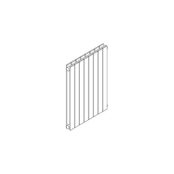 Acova Fassane horizontal double à éléments verticaux - hxd
