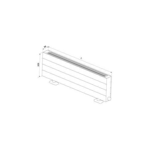 Acova Fassane premium plinthe - tclxd
