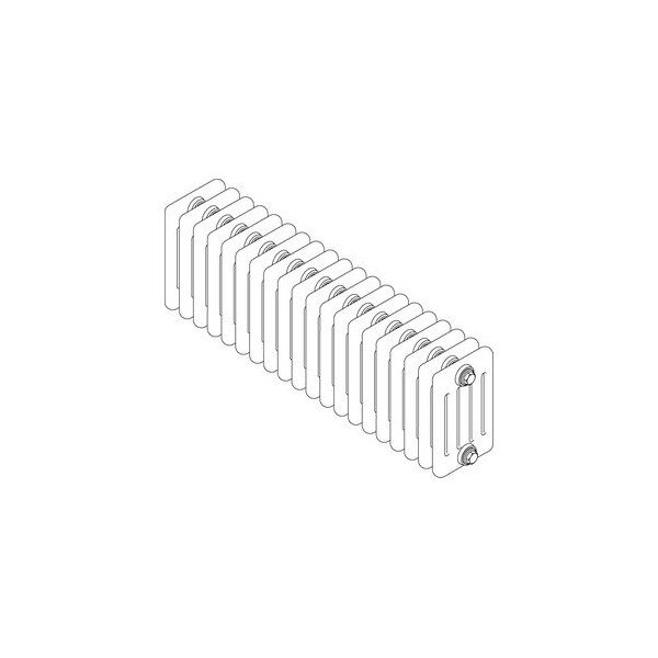 Acova Vuelta plinthe sans régulation - tmc3-sr