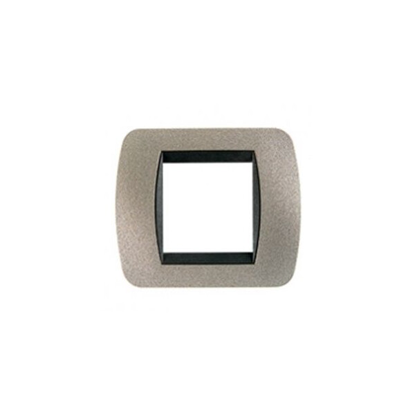 Plaques bticino living métal graphite titane