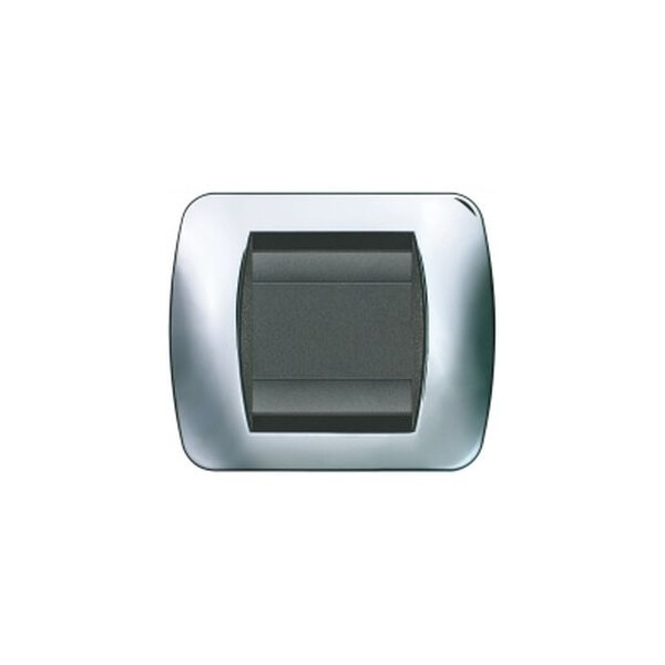 Plaques bticino living métal noble chrome