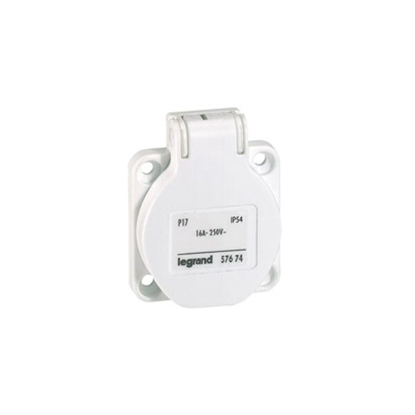 Prises, fiches P17 - BT 16 A - IP 54 - brochage domestique