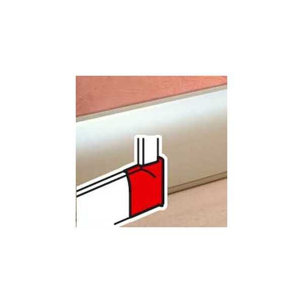 Plinthes programme céliane™ 82,5 x 12,5 et 112 x 18 - finition titane