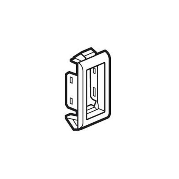 Supports/plaques étroits 1 module