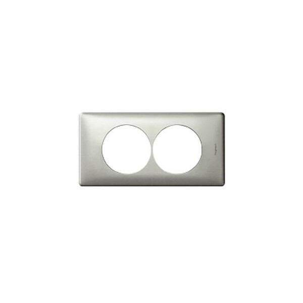 Plaques 2 postes entraxe 57 mm