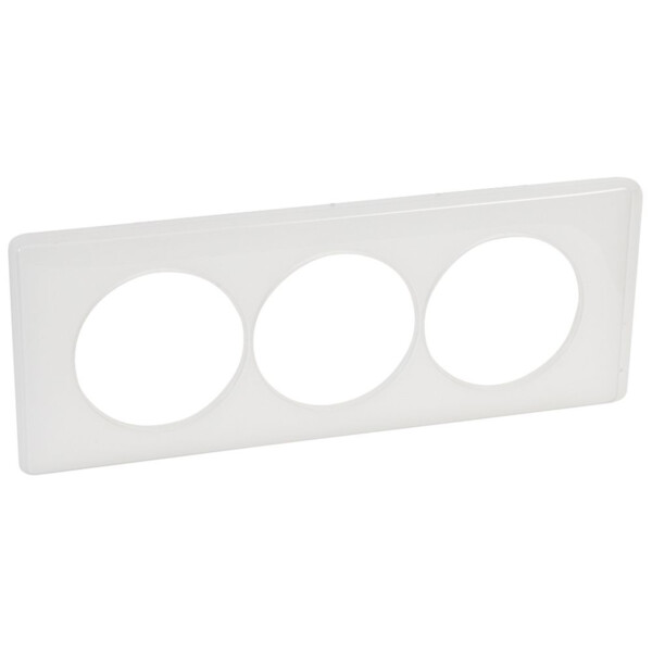 Plaques 3 postes entraxe 57 mm