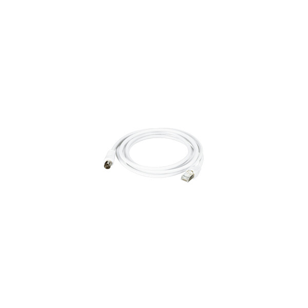 Cordon coaxial pour raccorder un téléviseur