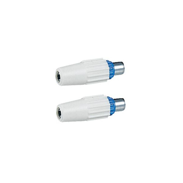 Fiches tv coaxiales ø9,52 mm normalisées