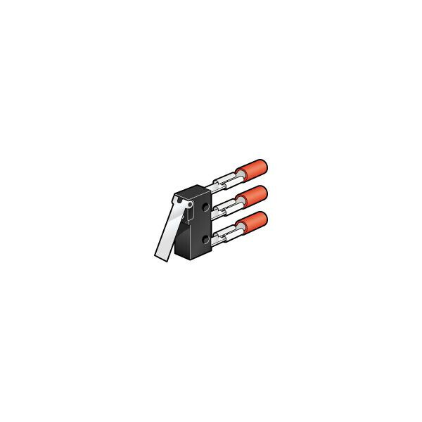 Microrupteur inverseur 5 a - 250 v~