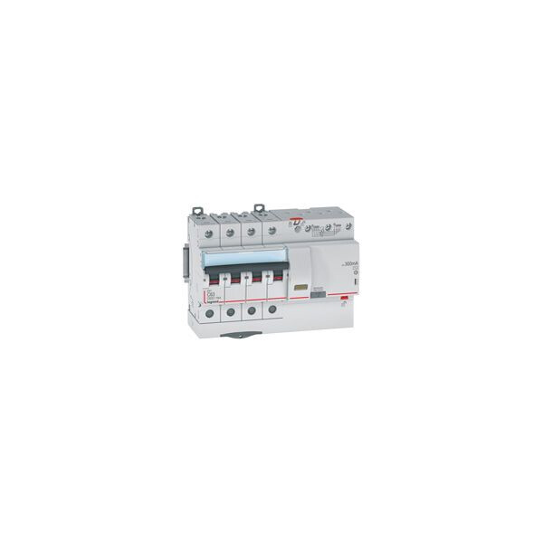 Disjoncteurs différentiels monoblocs dx³ 6000 - 10 ka courbe c - protection tête de groupe