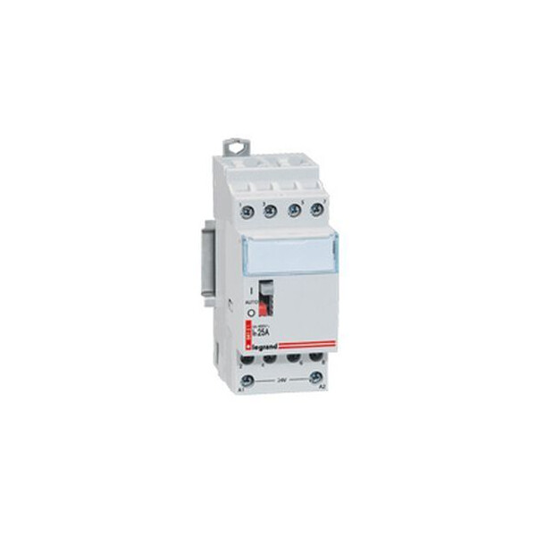 Contacteurs de puissance avec commande manuelle bobine 24 v~