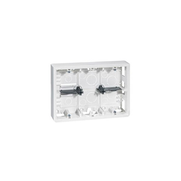 Pour 2 x 6, 2 x 8 ou 2 x 3 x 2 modules (support réf. 802 66)