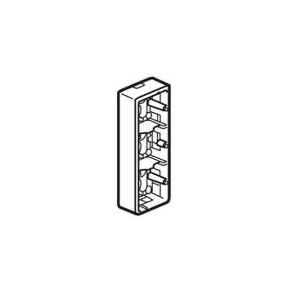 Pour 3 x 2 modules vertical (support réf. 802 53)