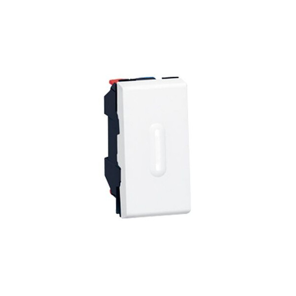 Va-et-vient à voyant à led - 1 module
