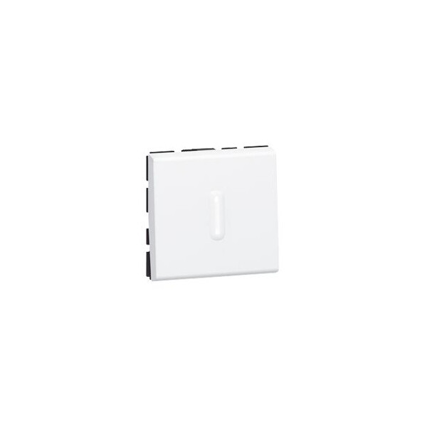Va-et-vient à voyant à led - 2 modules