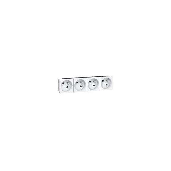 4 x 2p+t - connexion par bornes automatiques