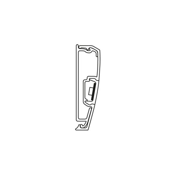 Moulure keva 40x12.5 blanc