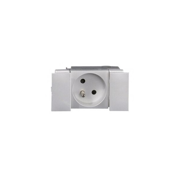 Corniche et appareillage 45 logix aluminium