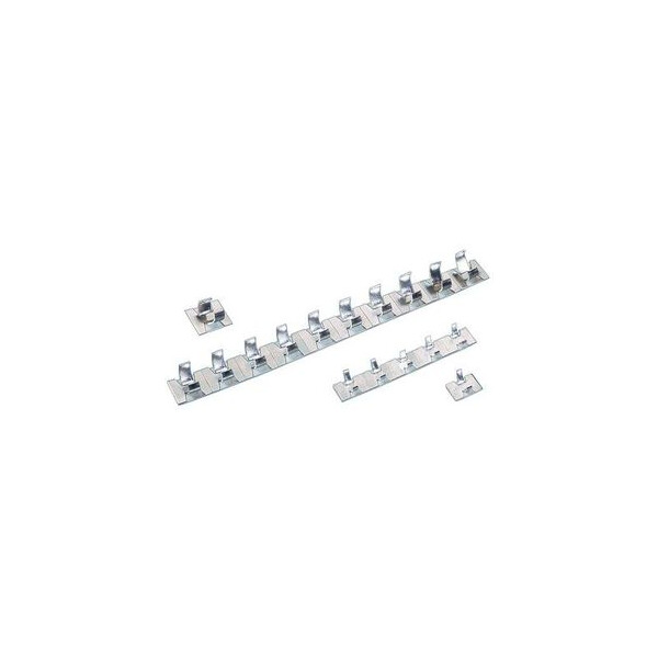 Clips-câble adhésif gfb en aluminium