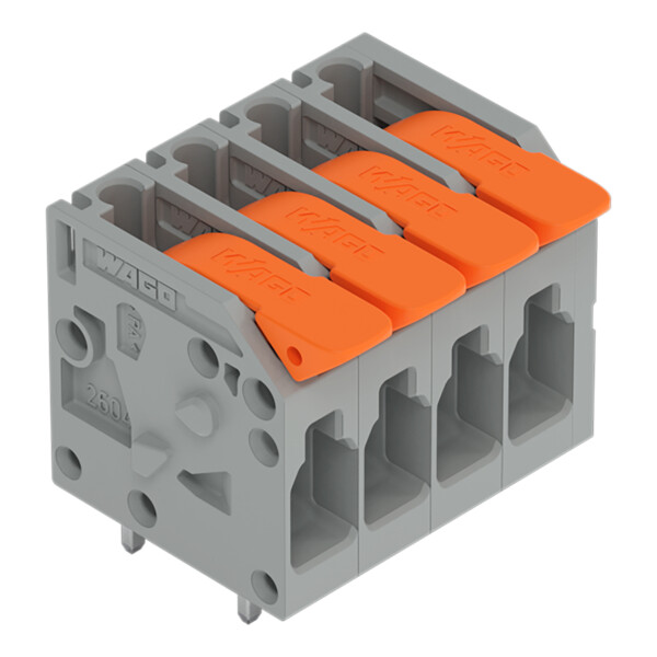Bornes CI avec levier 4mm²
