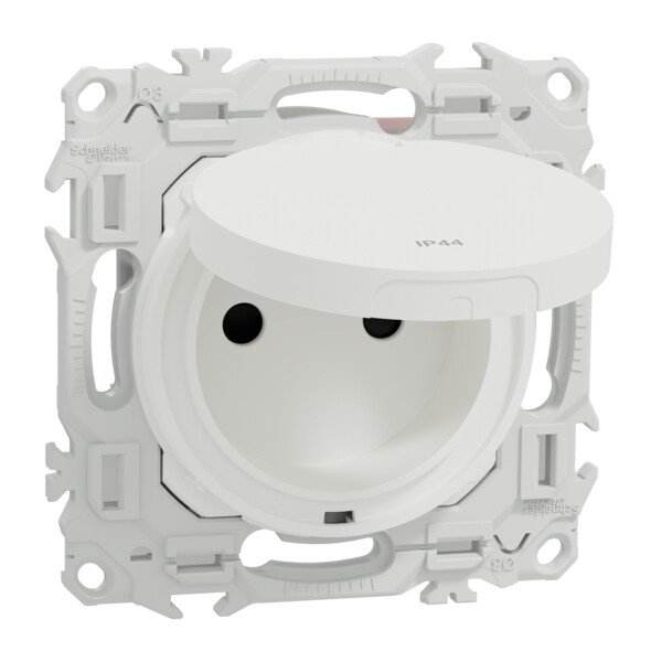 Odace prises de courant blanc