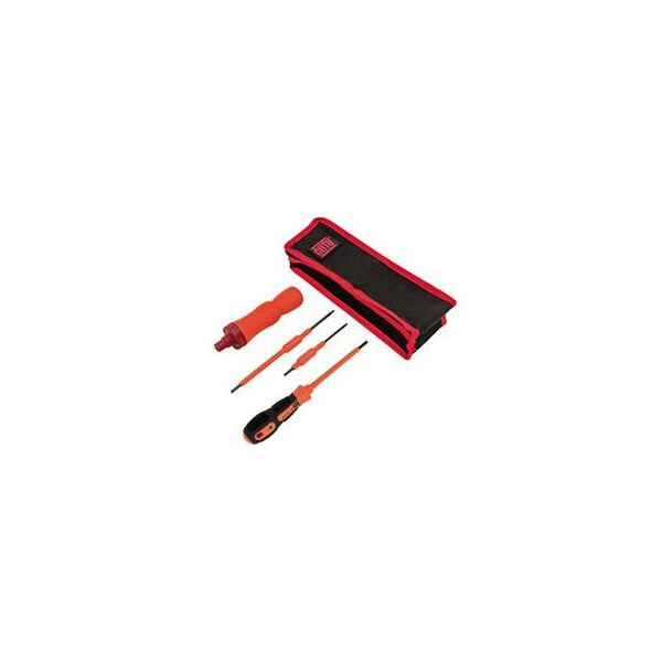 Kit d'outils de serrage pour vis à tête BTR six pans de 4 - Catu - KIT-MO68404DYN