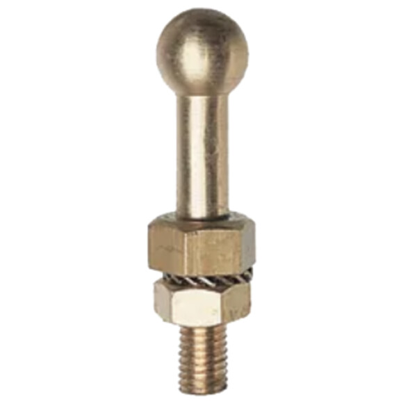 Point fixe droit Catu sphère Ø 25 mm tige filetée M12 x 45 mm - Catu - MT39511