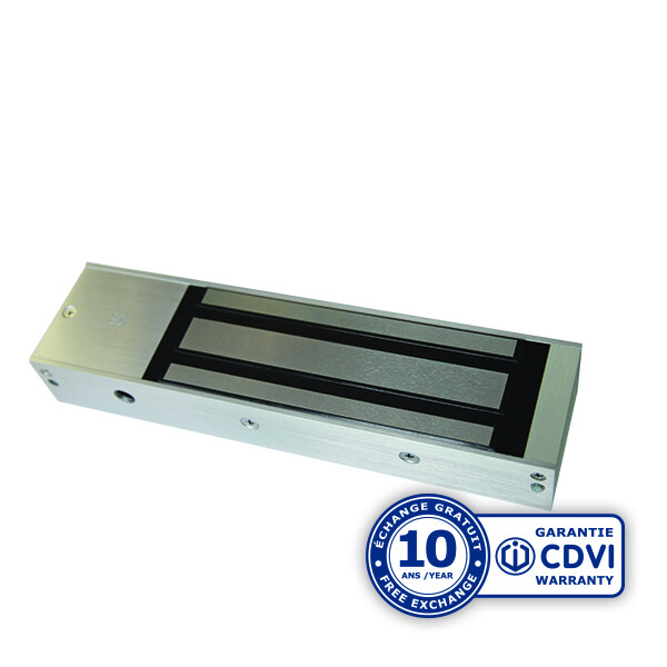 Ventouse 500kg applique - signal nonf - led et relais - 12/24v dc - nfs 61-937 - CDVI - C5S11