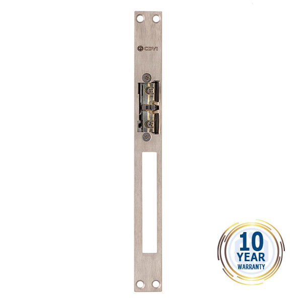 Gâche réversible émission et contact nonf 16x66 mm 10-24 v avec top - CDVI - T290SPX1024T