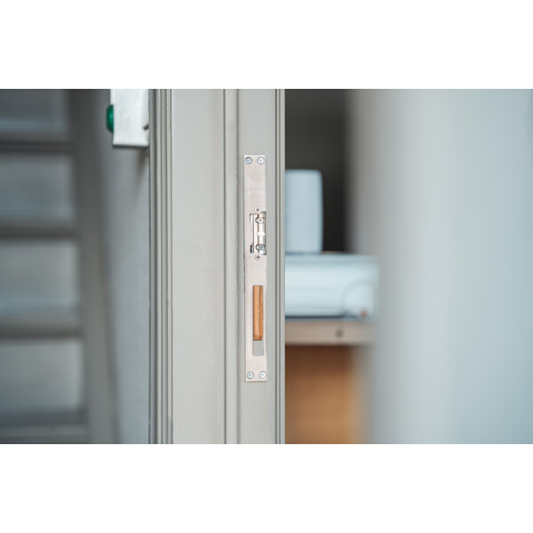 Gâche réversible émission et contact nonf 16x66 mm 10-24 v avec top - CDVI - T290SPX1024T