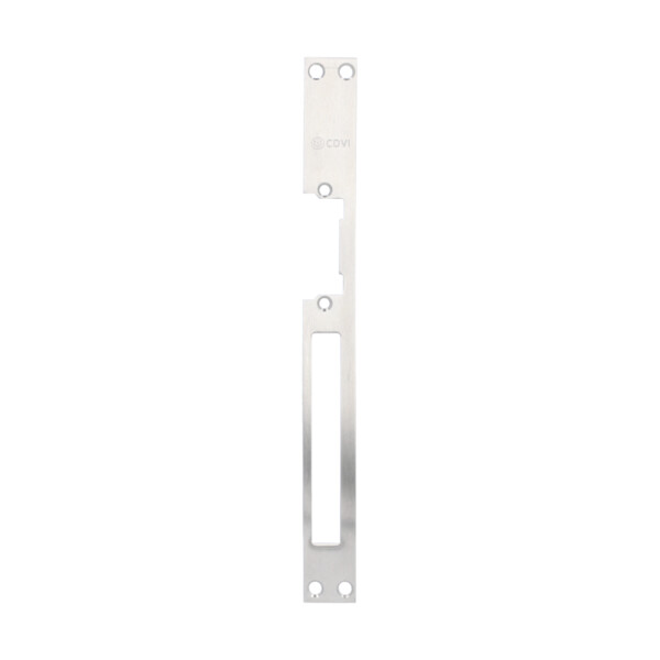 Têtière inox pour gâches stx1024w & spx1024w • double empennage, longueur 250mm - CDVI - TI298