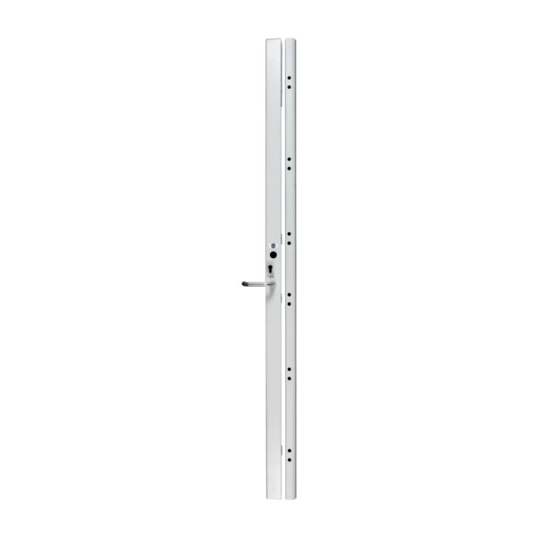 Serrure motorisée applique 4 points 12v ac/dc droite avec béquille - ht 1980mm - CDVI - KIT e-BR 4P D
