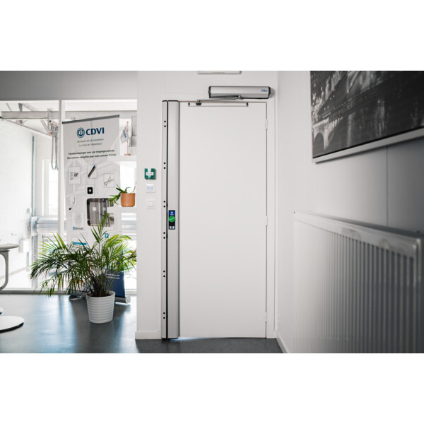 Serrure motorisée applique 4 pts 12v ac/dc droite - ht 2000mm - anti-effraction - CDVI - KIT e-LOCK 4P D