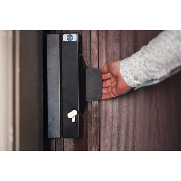 Serrure motorisée applique extérieure (ip55) droite 12v ac/dc - anti-effraction - CDVI - KIT SIMPLY D