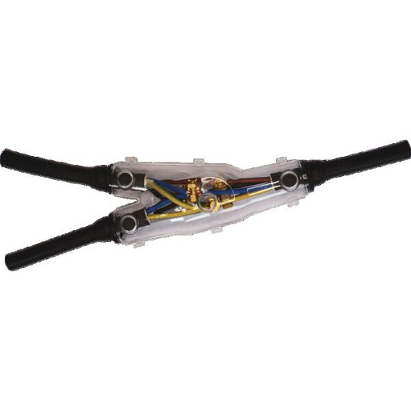 Boîte de dérivation BT en Y avec connecteurs à vis et résine à couler type EG - Cellpack - 436825