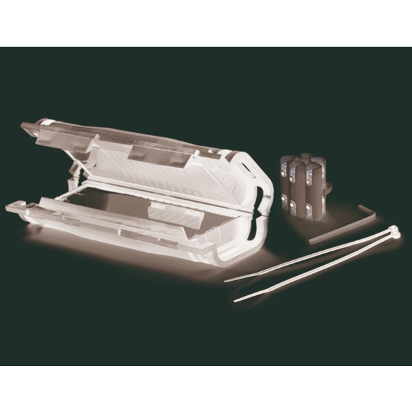 Boîte de jonction BT avec gel silicone et connecteurs à vis, IP 68 (maxi 5x6mm²) - Cellpack - 389677