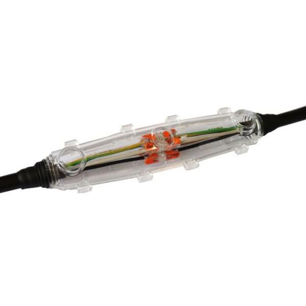 Boîte de jonction BT avec bornes WAGO et résine à couler type EG - Cellpack - 425491