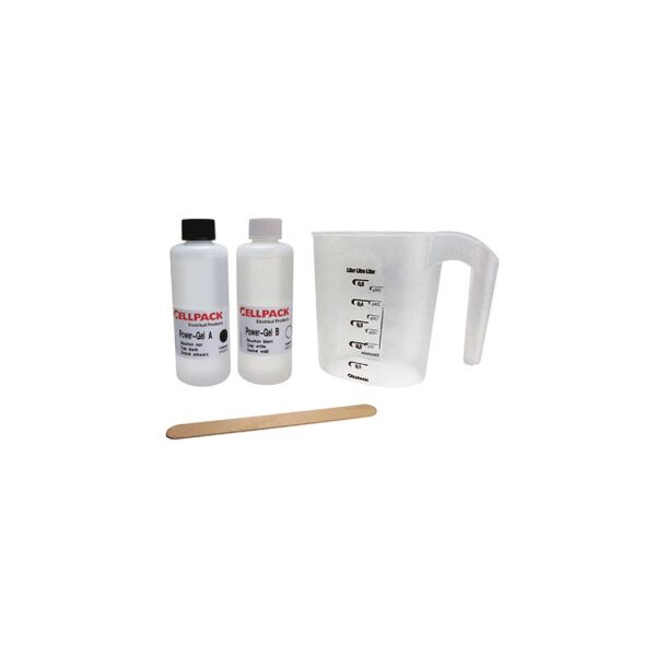 Gel d'étanchéité bi composant démontable transparent hautes performances IP68/EN50393 / remplace 254844 - Cellpack - 335121