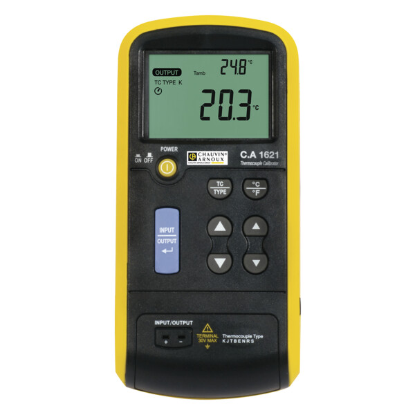 C.a 1621 calibrateur de temp. thermocouple - Chauvin Arnoux - P01654621