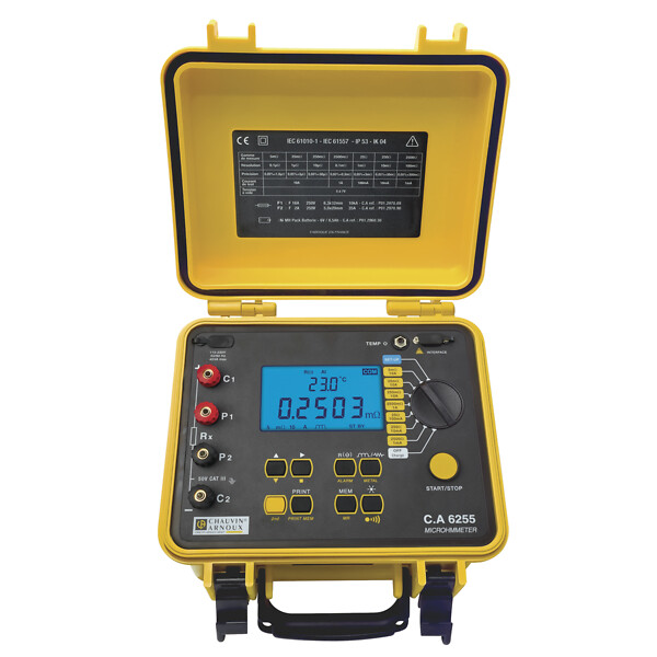 Microhmmetre ca 6255 - Chauvin Arnoux - P01143221