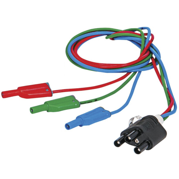 Cordon tripode - 3 cables separes (r/b/v) - Chauvin Arnoux - P01295398