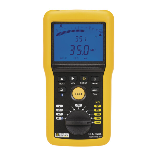 C.a 6534 megohmmetre 500v esd elec - Chauvin Arnoux - P01140834
