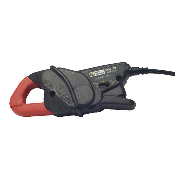Pince MN73 Chauvin Arnoux connectique banane 1000 mV/ A AC 10 mV / A AC - Chauvin Arnoux - P01120421