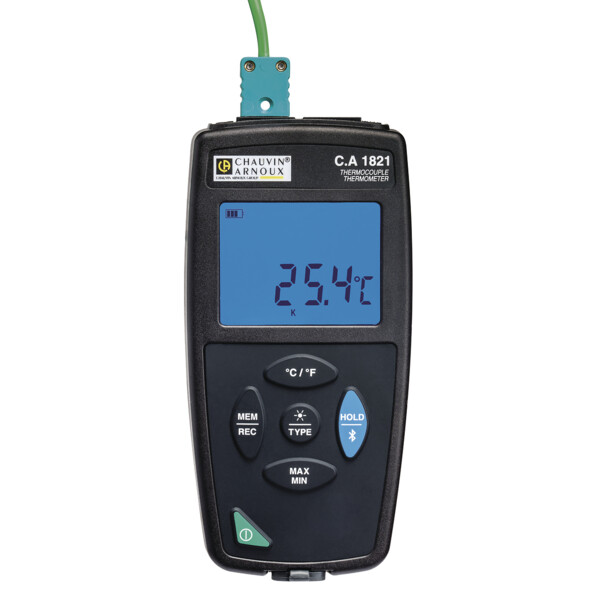 Thermomètre enregistreur thermocouple CA 1821 - Chauvin Arnoux - Chauvin Arnoux - P01654821